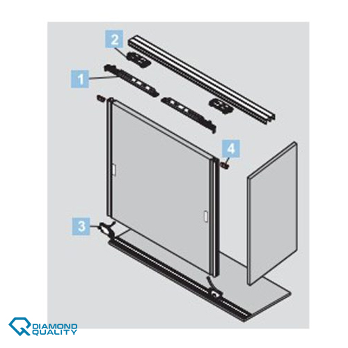 Sliding Door Soft-Close System (for Wardrobes)