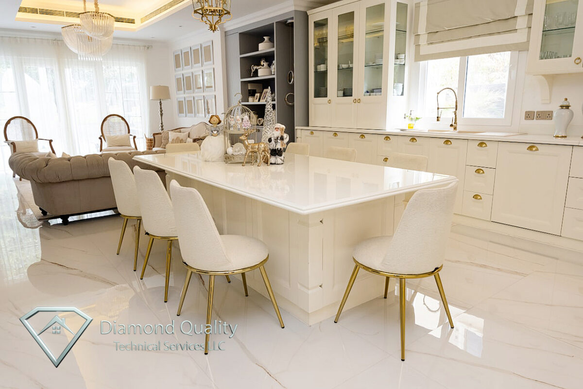 home interior design kitchen in dubai