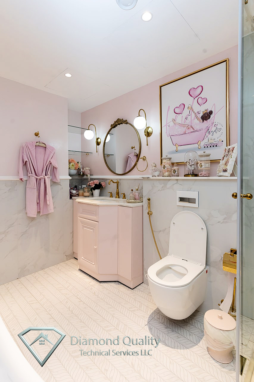 Luxury Bathroom & Toilet Renovation Services in Dubai | DiamondQuality