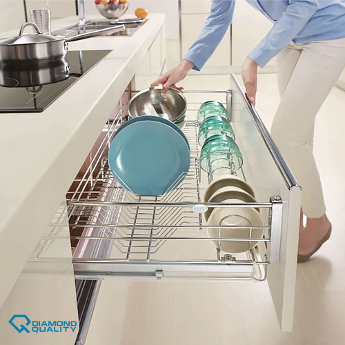 Soft Close Wire Basket Slide -504