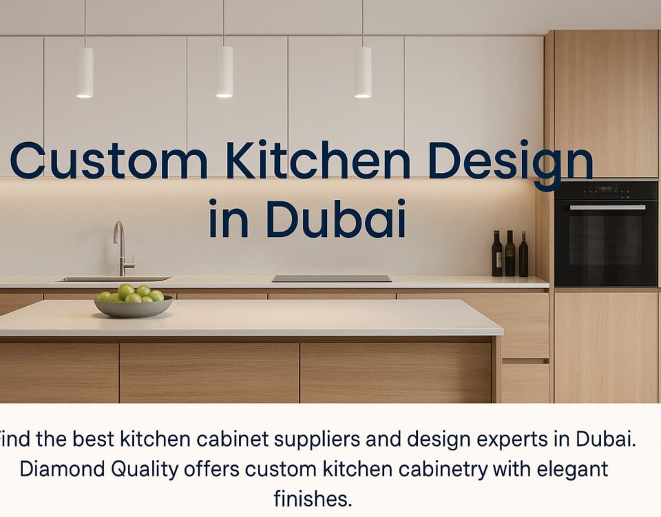 Custom kitchen design in Dubai 