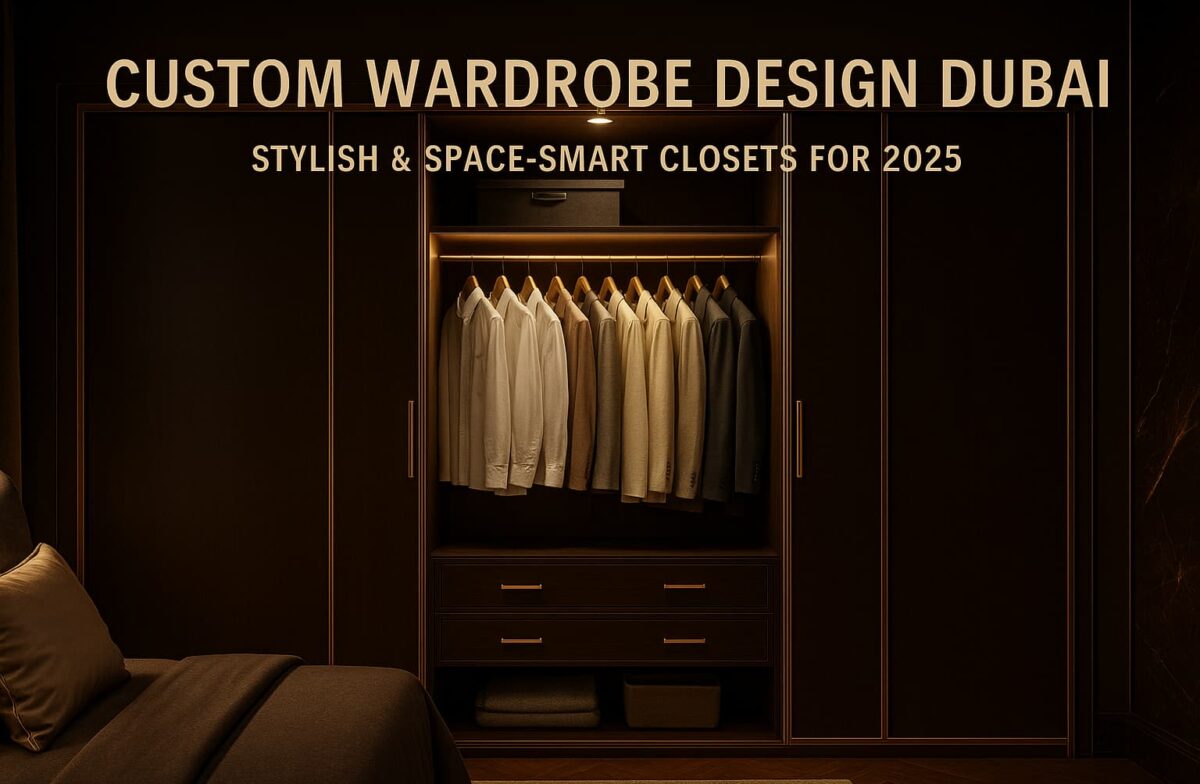 Custom Wardrobe Design Dubai | Stylish & Space-Smart Closets for 2025