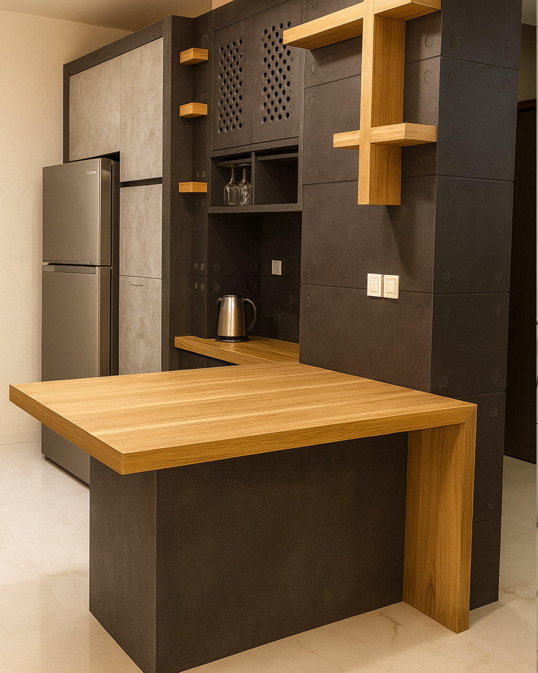 Smart Minimal Kitchen Design