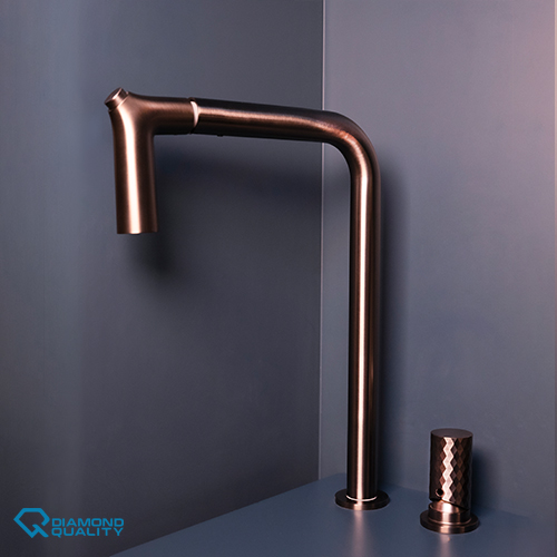 copper pull-out faucet
