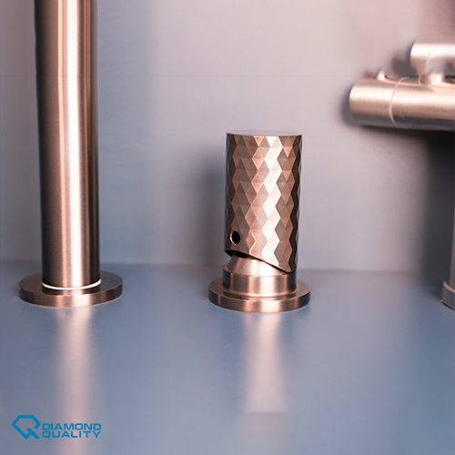 brushed copper faucet