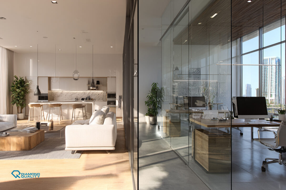 Residential vs Commercial Interior Design in Dubai – modern comparison