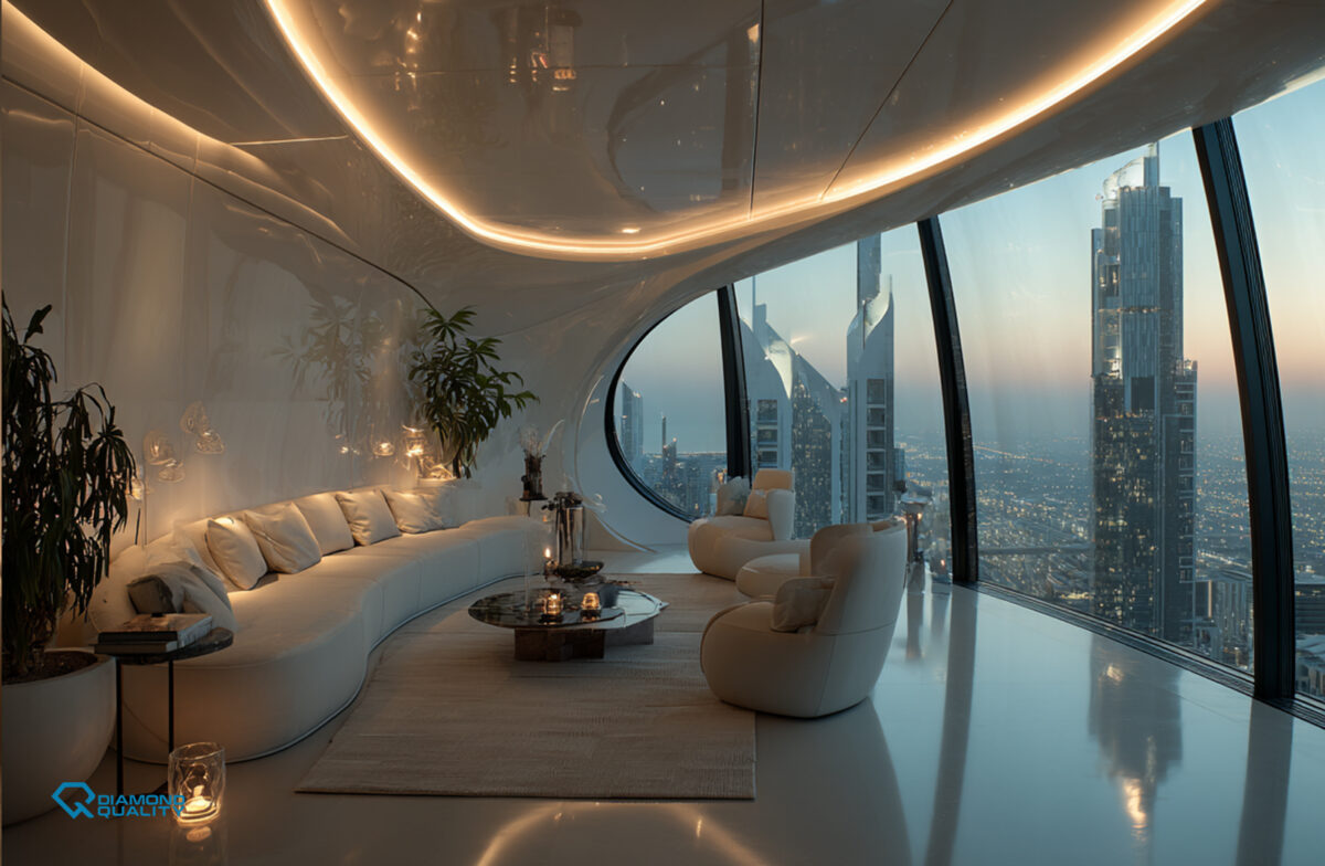 Future residential interior design Dubai 2030