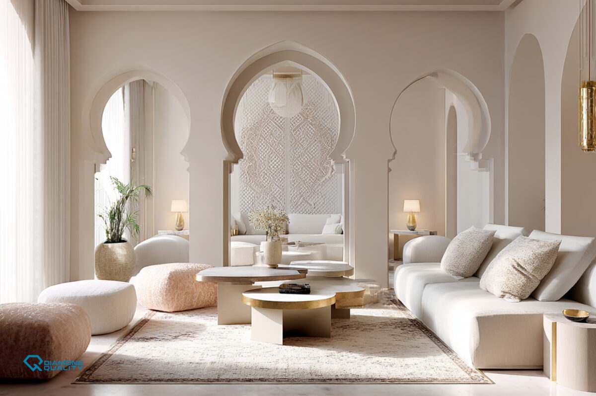 Islamic art influences in Dubai interiors