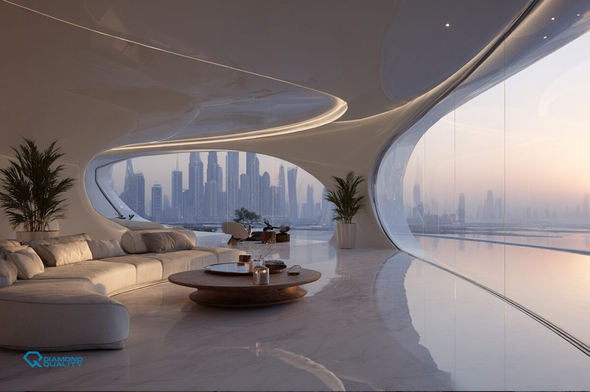 Future residential interior design Dubai 2030