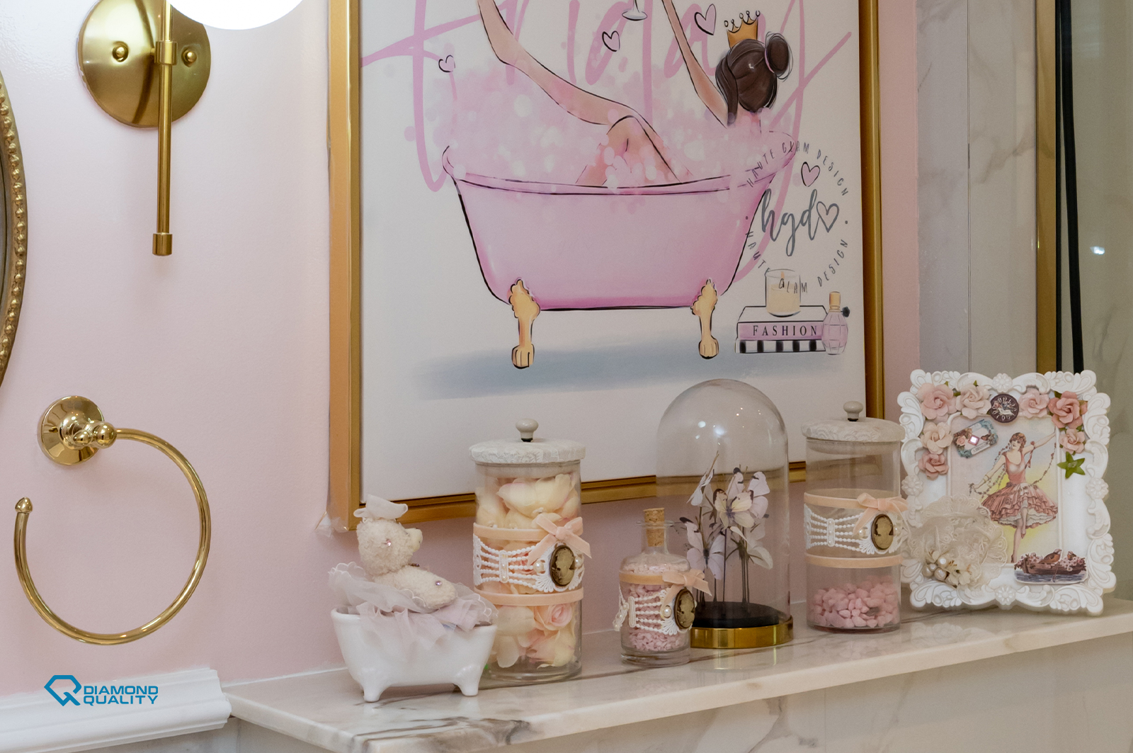 Bedroom Corner Detail Classic Modern Villa Renovation Dubai