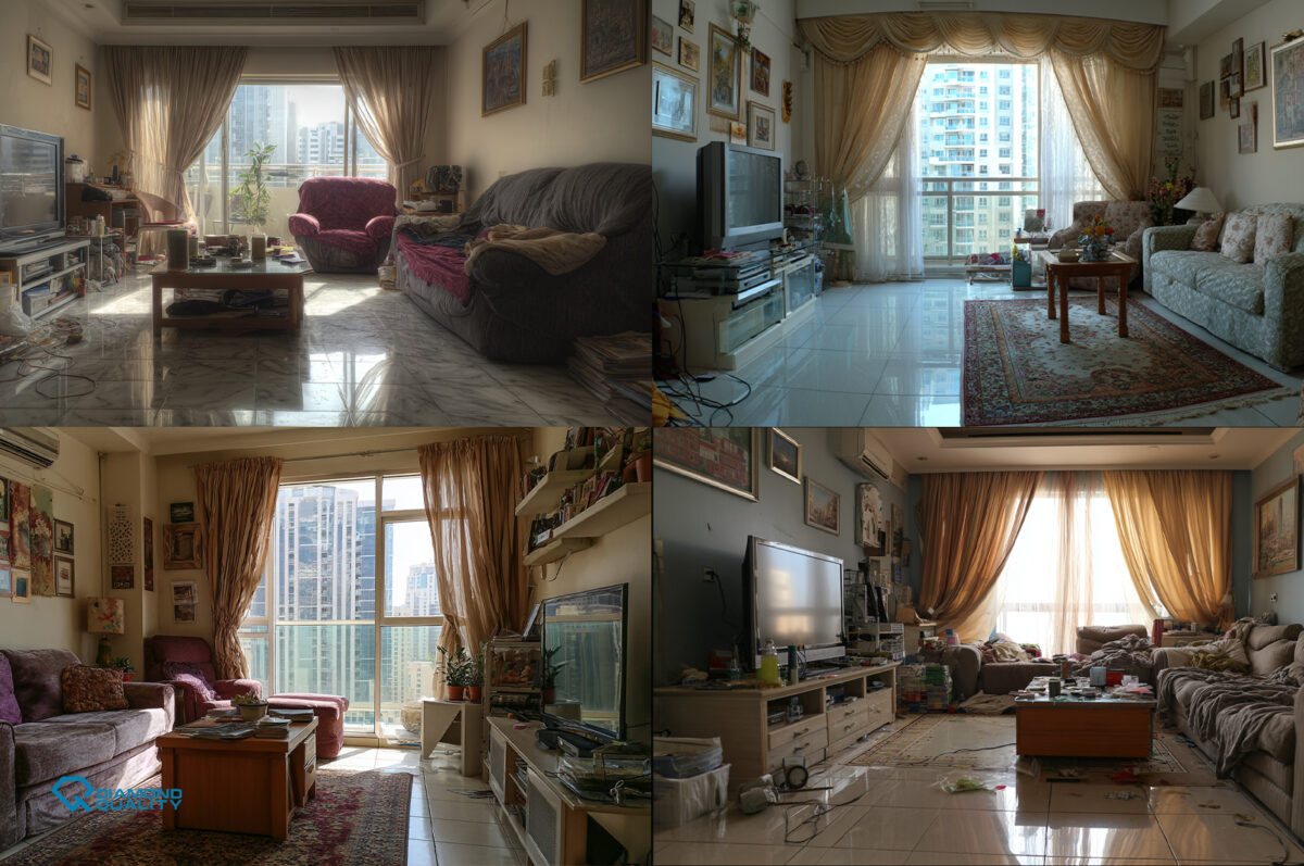 Home Renovation Before and After in Dubai