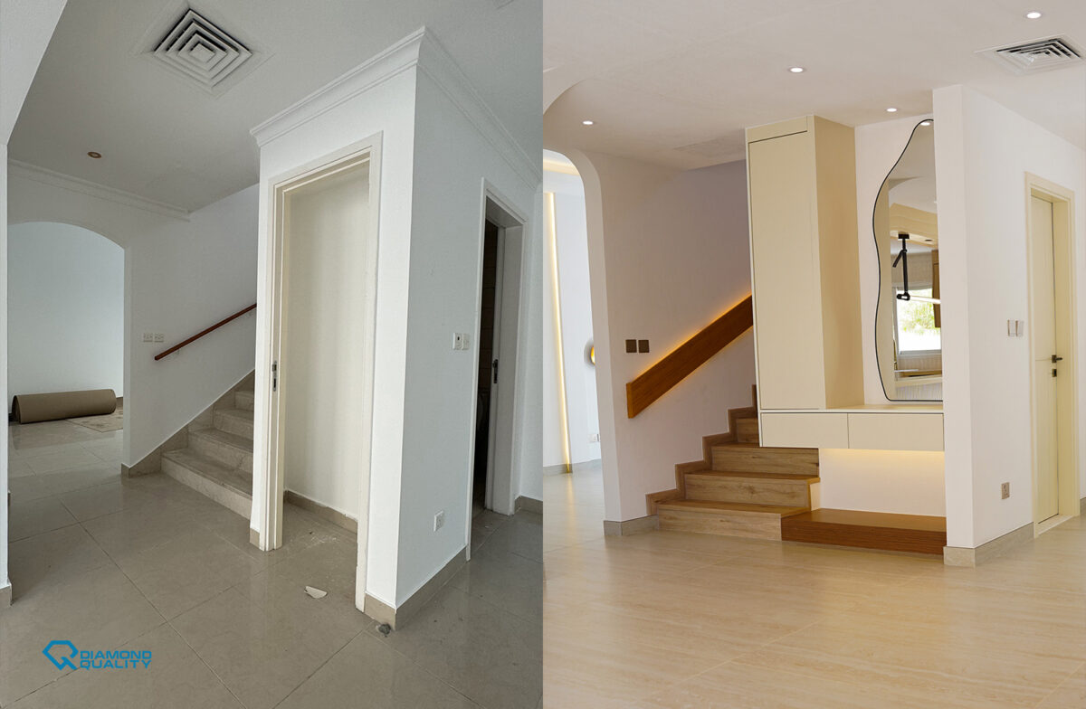 Home Renovation Before and After in Dubai