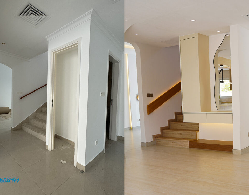 Home Renovation Before and After in Dubai