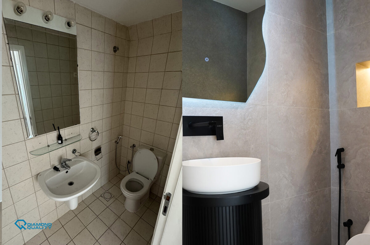 Home Renovation Before and After in Dubai